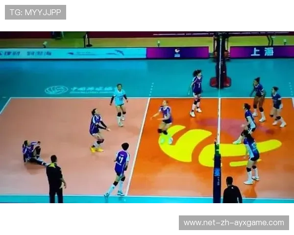 天津女排王倩拦网连得3分，锁定胜局